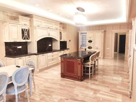 5 otaqlı yeni tikili - Şah İsmayıl Xətai m. - 400 m²