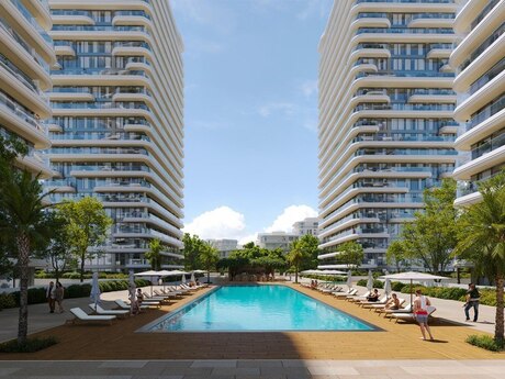 1 otaqlı yeni tikili - Nardaran q. - 56.5 m²