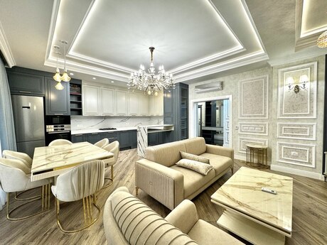 3 otaqlı yeni tikili - Ağ şəhər q. - 120 m²