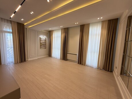 3 otaqlı yeni tikili - Nəsimi r. - 130 m²