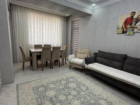 3 otaqlı yeni tikili - Həzi Aslanov m. - 81 m²