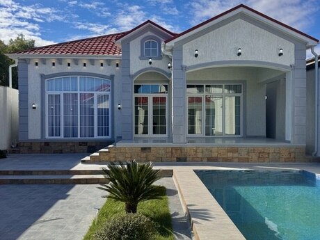 4 otaqlı həyət evi/bağ evi - Mərdəkan q. - 180 m²