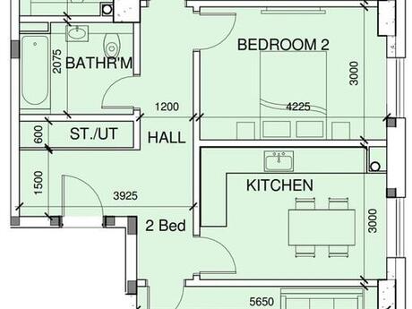 3 otaqlı ofis - Şah İsmayıl Xətai m. - 94 m²