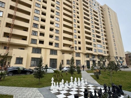 3 otaqlı yeni tikili - Həzi Aslanov m. - 80 m²