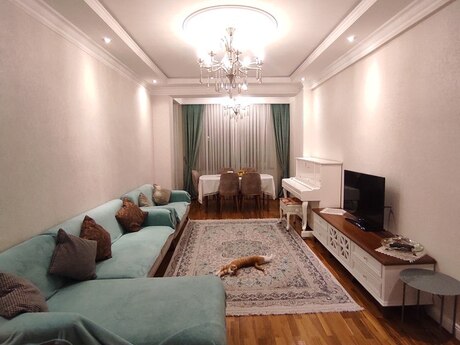 4 otaqlı yeni tikili - Nərimanov r. - 130 m²