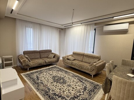 4 otaqlı yeni tikili - Memar Əcəmi m. - 127 m²