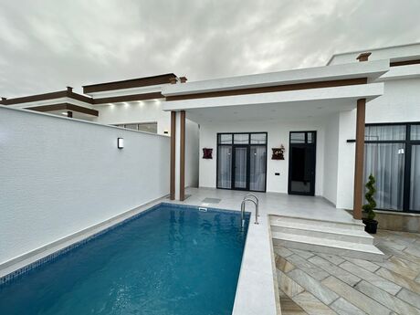 4 otaqlı həyət evi/bağ evi - Şüvəlan q. - 120 m²