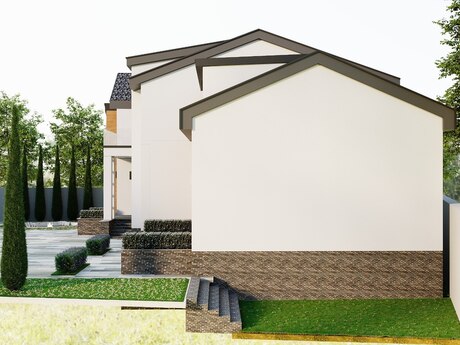 6 otaqlı həyət evi/bağ evi - Mərdəkan q. - 600 m²