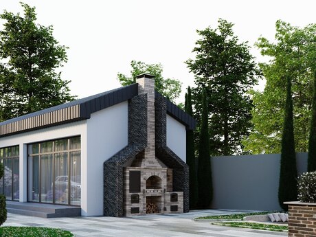6 otaqlı həyət evi/bağ evi - Mərdəkan q. - 600 m²