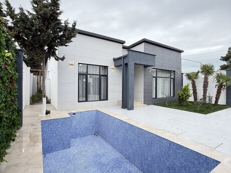 4 otaqlı həyət evi/bağ evi - Mərdəkan q. - 160 m²