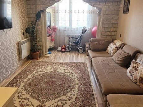 2 otaqlı köhnə tikili - Həzi Aslanov m. - 65 m²