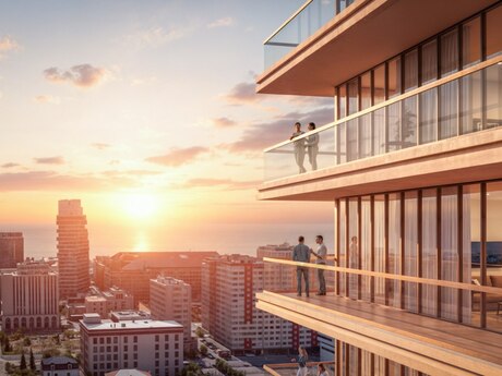 4 otaqlı yeni tikili - Şah İsmayıl Xətai m. - 251.6 m²