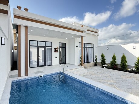4 otaqlı həyət evi/bağ evi - Şüvəlan q. - 130 m²
