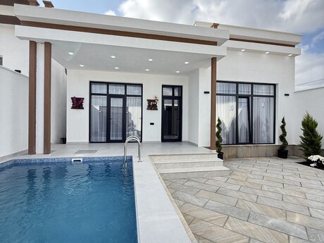 4 otaqlı həyət evi/bağ evi - Şüvəlan q. - 130 m²