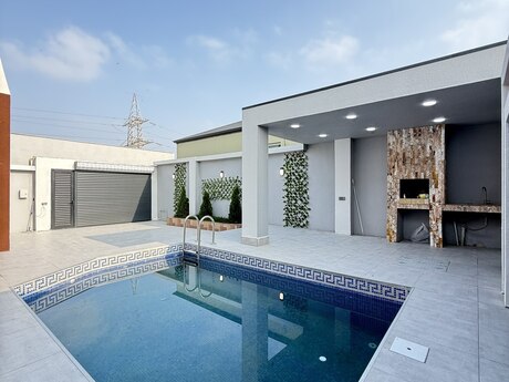 4 otaqlı həyət evi/bağ evi - Mərdəkan q. - 130 m²