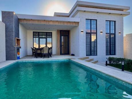 4 otaqlı həyət evi/bağ evi - Mərdəkan q. - 150 m²