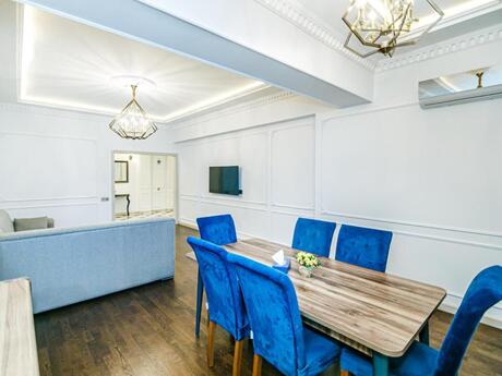 3 otaqlı yeni tikili - Şah İsmayıl Xətai m. - 140 m²