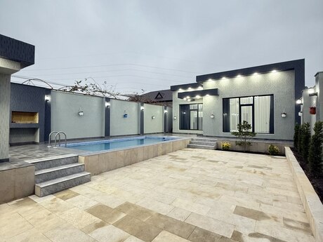 4 otaqlı həyət evi/bağ evi - Mərdəkan q. - 150 m²
