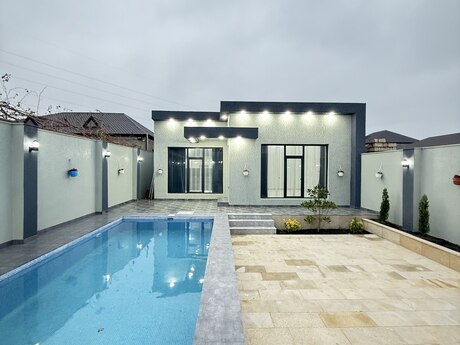 4 otaqlı həyət evi/bağ evi - Mərdəkan q. - 150 m²
