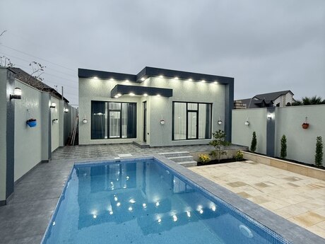 4 otaqlı həyət evi/bağ evi - Mərdəkan q. - 150 m²