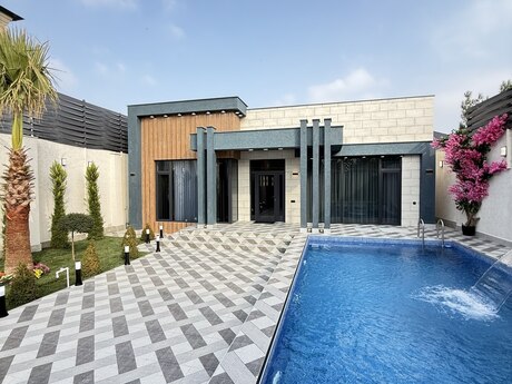 5 otaqlı həyət evi/bağ evi - Mərdəkan q. - 180 m²