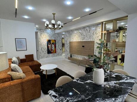 3 otaqlı yeni tikili - Nəriman Nərimanov m. - 118 m²