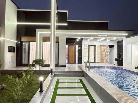 4 otaqlı həyət evi/bağ evi - Şüvəlan q. - 160 m²