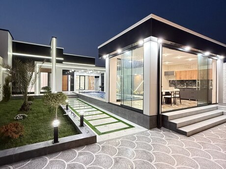 4 otaqlı həyət evi/bağ evi - Şüvəlan q. - 160 m²