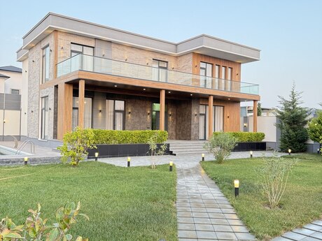 6 otaqlı həyət evi/bağ evi - Mərdəkan q. - 450 m²