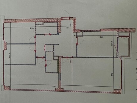 4 otaqlı yeni tikili - Bakmil m. - 128.9 m²