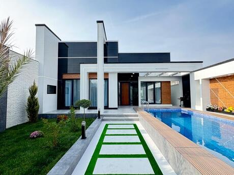 4 otaqlı həyət evi/bağ evi - Şüvəlan q. - 170 m²