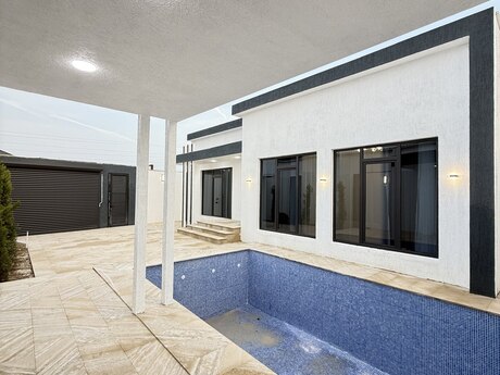 4 otaqlı həyət evi/bağ evi - Mərdəkan q. - 140 m²
