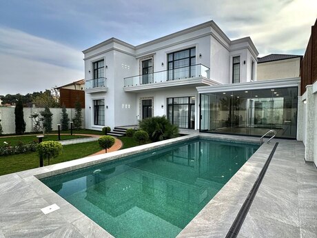 6 otaqlı həyət evi/bağ evi - Mərdəkan q. - 350 m²