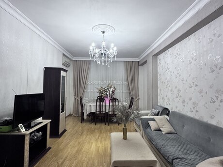3 otaqlı yeni tikili - Həzi Aslanov m. - 103 m²