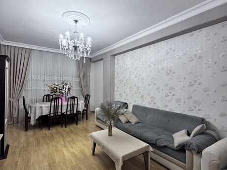 3 otaqlı yeni tikili - Həzi Aslanov m. - 103 m²