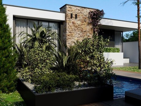 4 otaqlı həyət evi/bağ evi - Nardaran q. - 120 m²