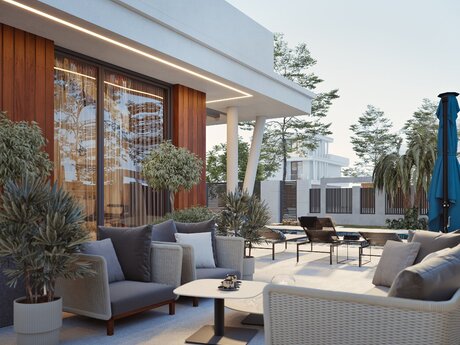 6 otaqlı həyət evi/bağ evi - Bilgəh q. - 320 m²