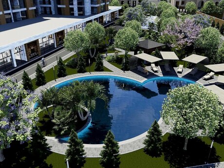 3 otaqlı yeni tikili - Koroğlu m. - 99 m²