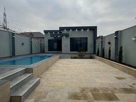4 otaqlı həyət evi/bağ evi - Mərdəkan q. - 160 m²