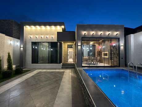 4 otaqlı həyət evi/bağ evi - Mərdəkan q. - 150 m²