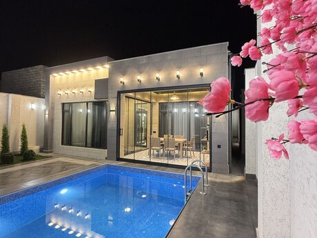 4 otaqlı həyət evi/bağ evi - Mərdəkan q. - 140 m²
