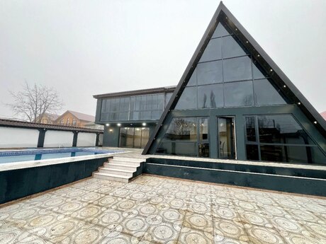 5 otaqlı həyət evi/bağ evi - Qəbələ - 220 m²