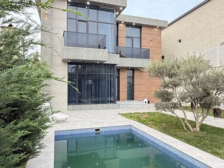 4 otaqlı həyət evi/bağ evi - Mərdəkan q. - 250 m²