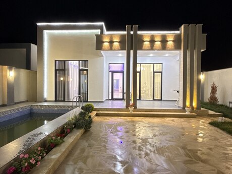 4 otaqlı həyət evi/bağ evi - Şüvəlan q. - 160 m²