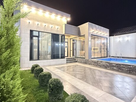 4 otaqlı həyət evi/bağ evi - Mərdəkan q. - 140 m²
