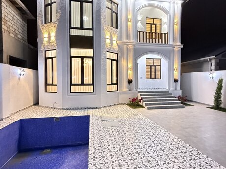 5 otaqlı həyət evi/bağ evi - Buzovna q. - 210 m²