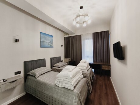 3 otaqlı yeni tikili - Ağ şəhər q. - 120 m²