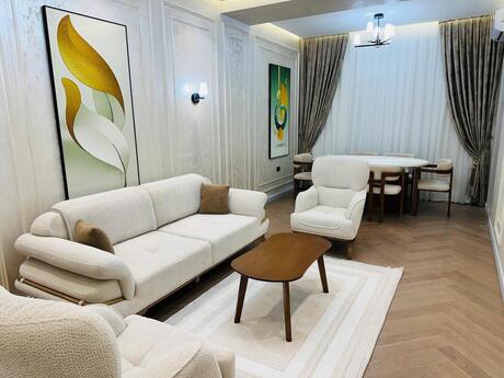 2 otaqlı yeni tikili - Nizami m. - 77 m²