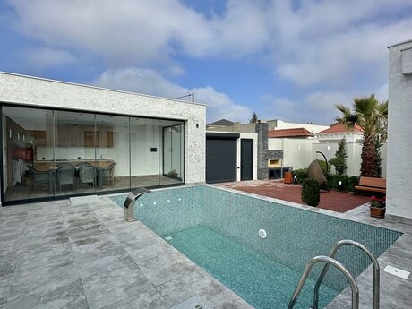 4 otaqlı həyət evi/bağ evi - Mərdəkan q. - 180 m²