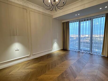 3 otaqlı yeni tikili - Ağ şəhər q. - 127 m²